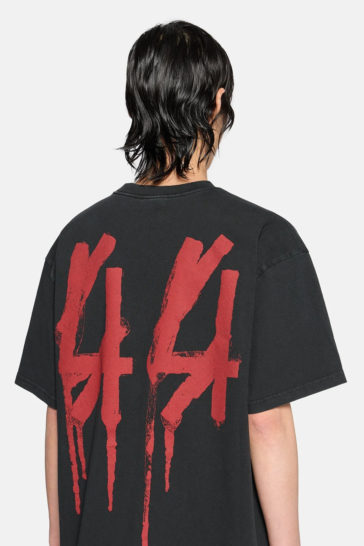44 Label Group Drip Risk Tee - Black - Image 3