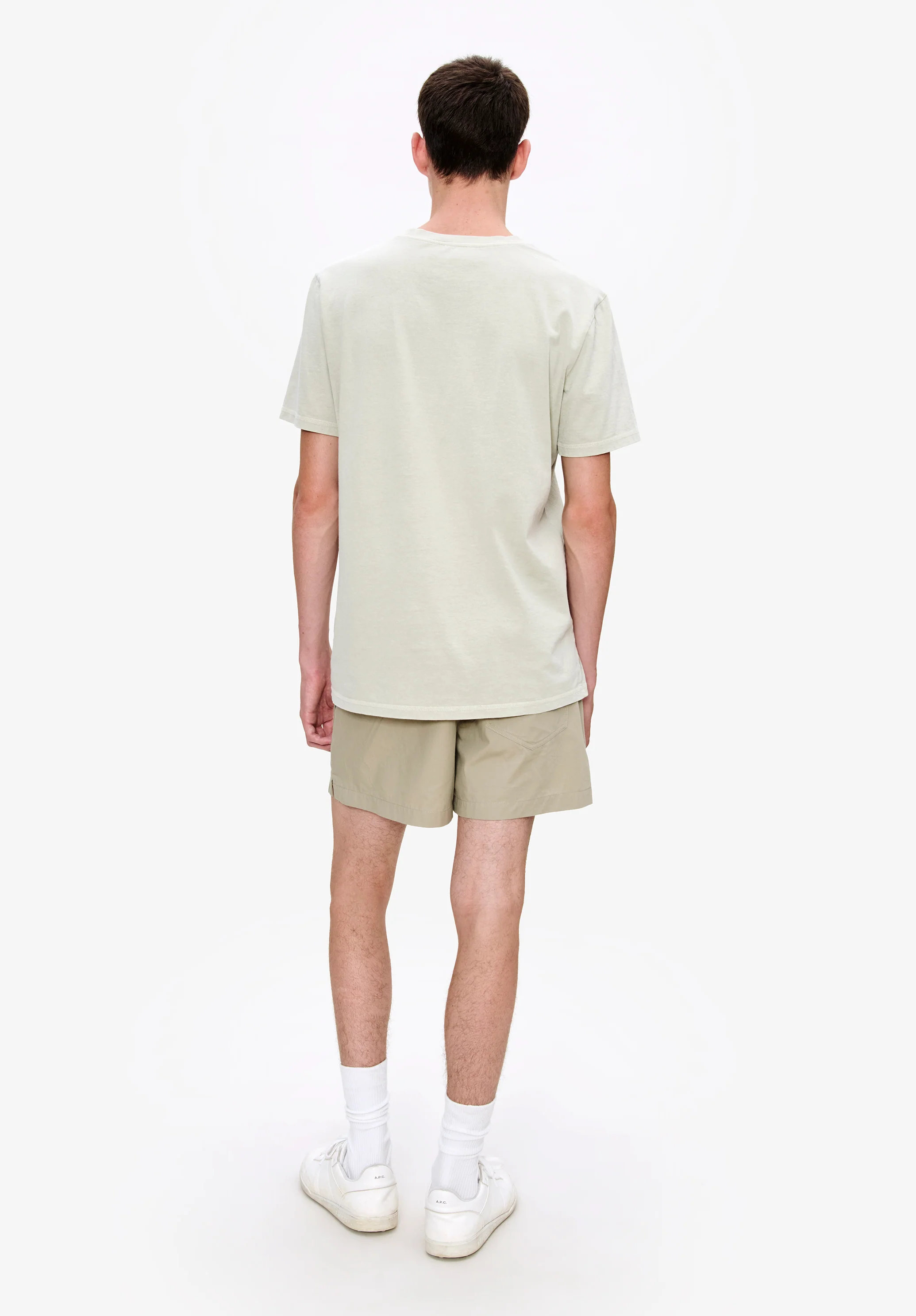 A.P.C. Adresse Tee - Green - Image 2