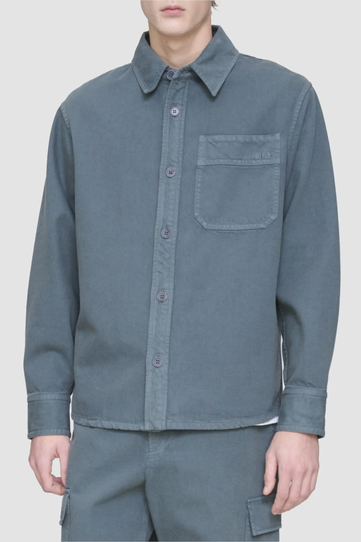 A.P.C. Basil Overshirt - Grey