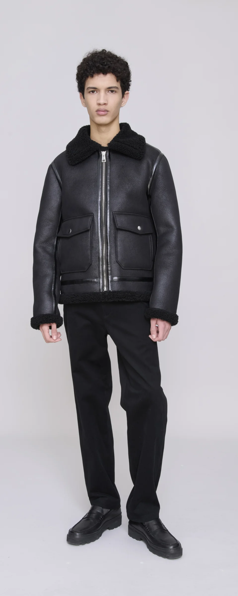 A.P.C. Blouson Tommy Jacket - Black - Image 3