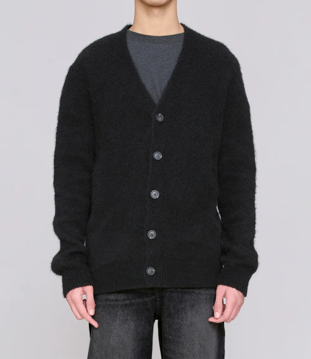 A.P.C. Davis Cardigan Sweater - Black - Image 3