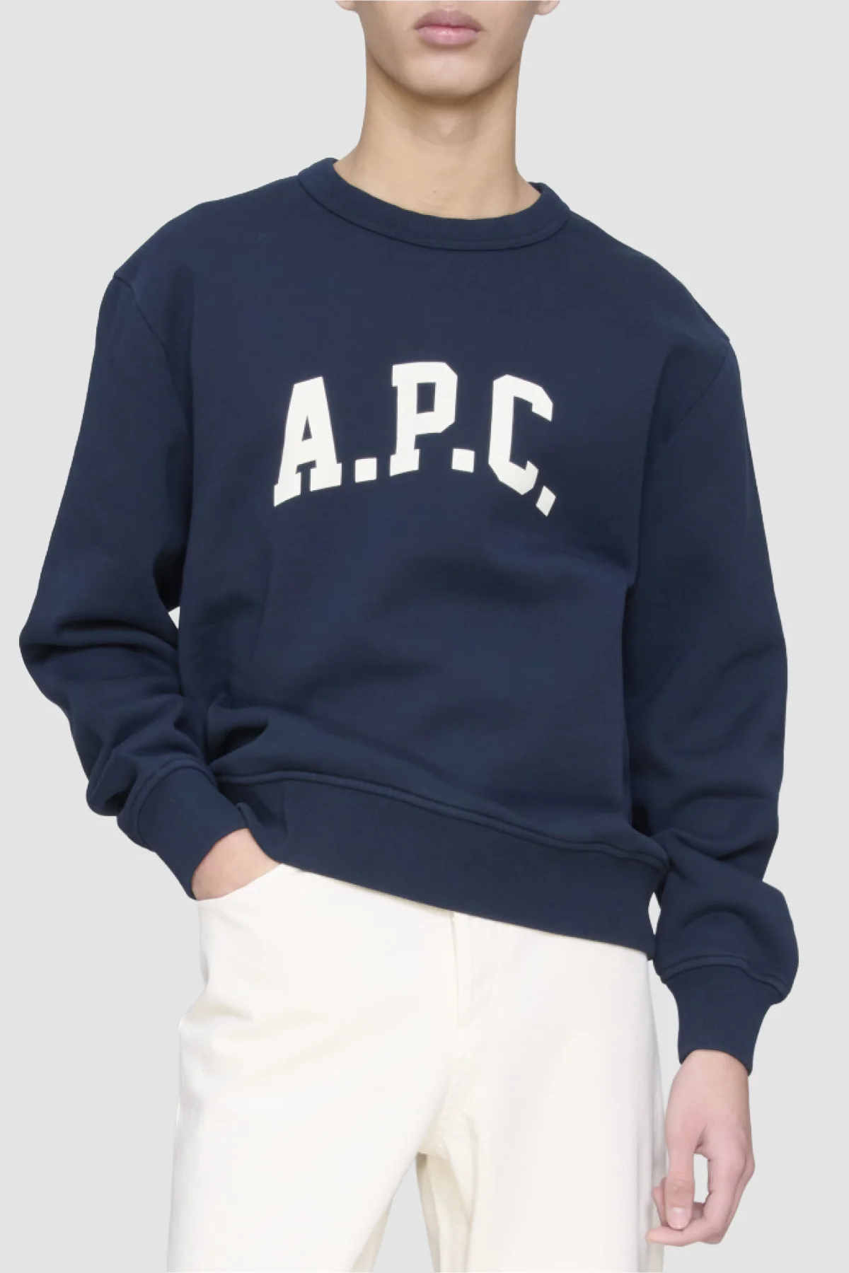 A.P.C. HARRIS Crewneck - Navy