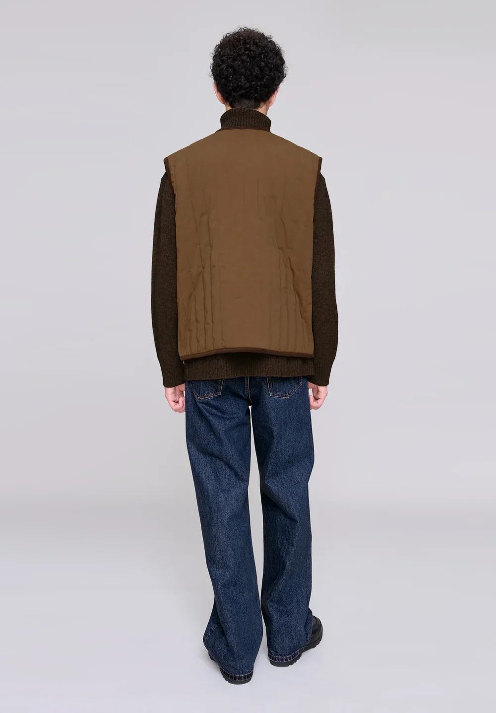 A.P.C. Loan Vest - Chestnut Brown - Image 2