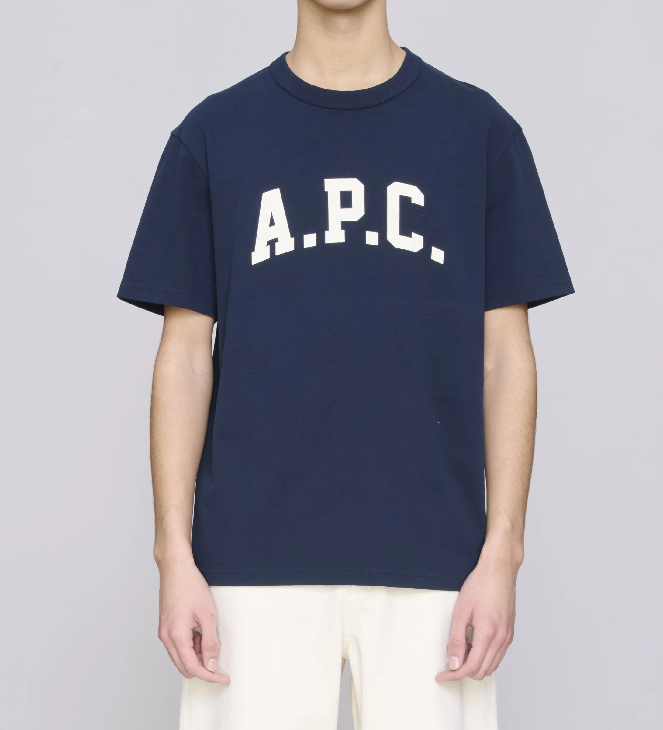 A.P.C. Marcus Tee - Navy - Image 3