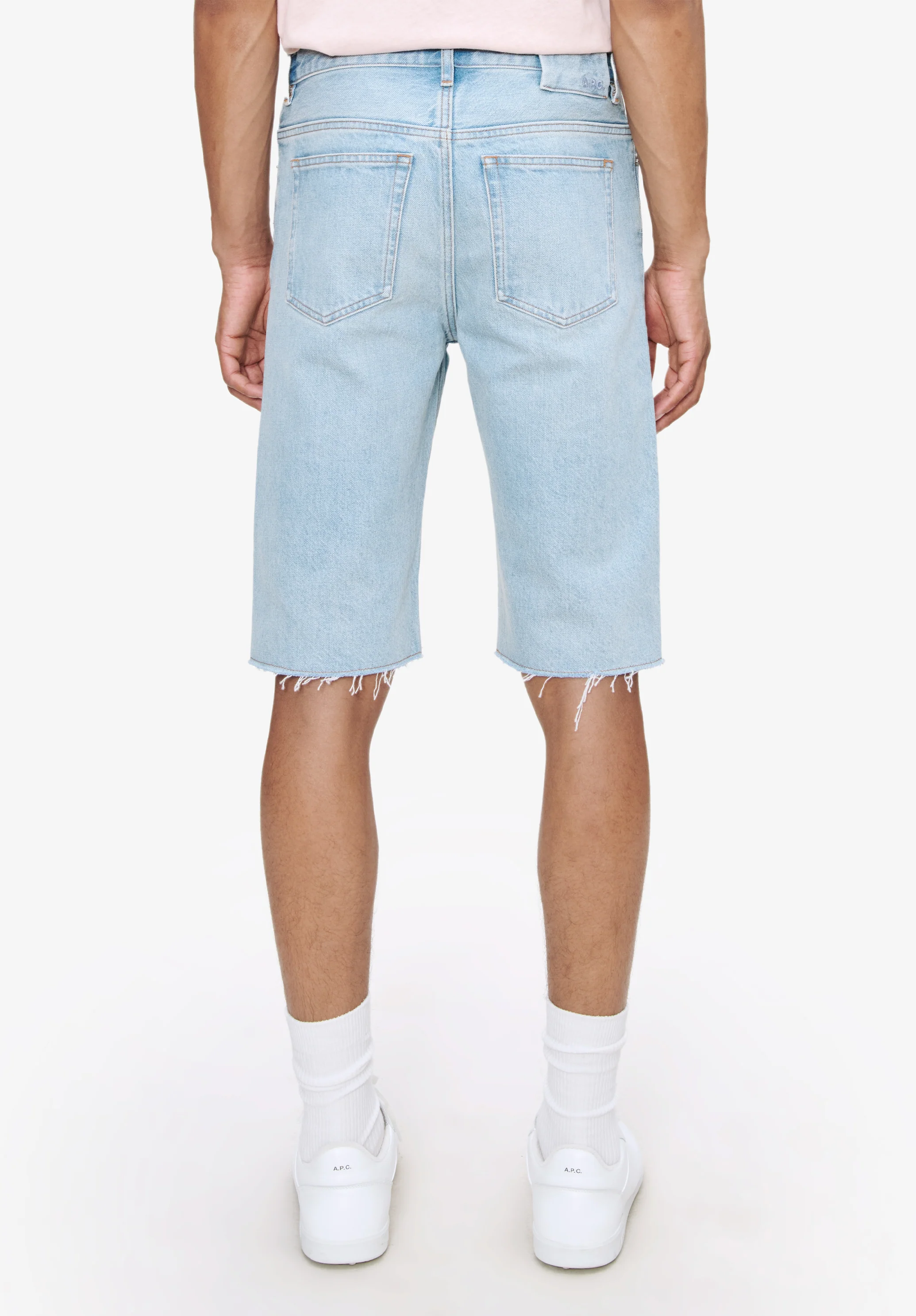 A.P.C. Sam Bermuda Shorts - Blue - Image 3