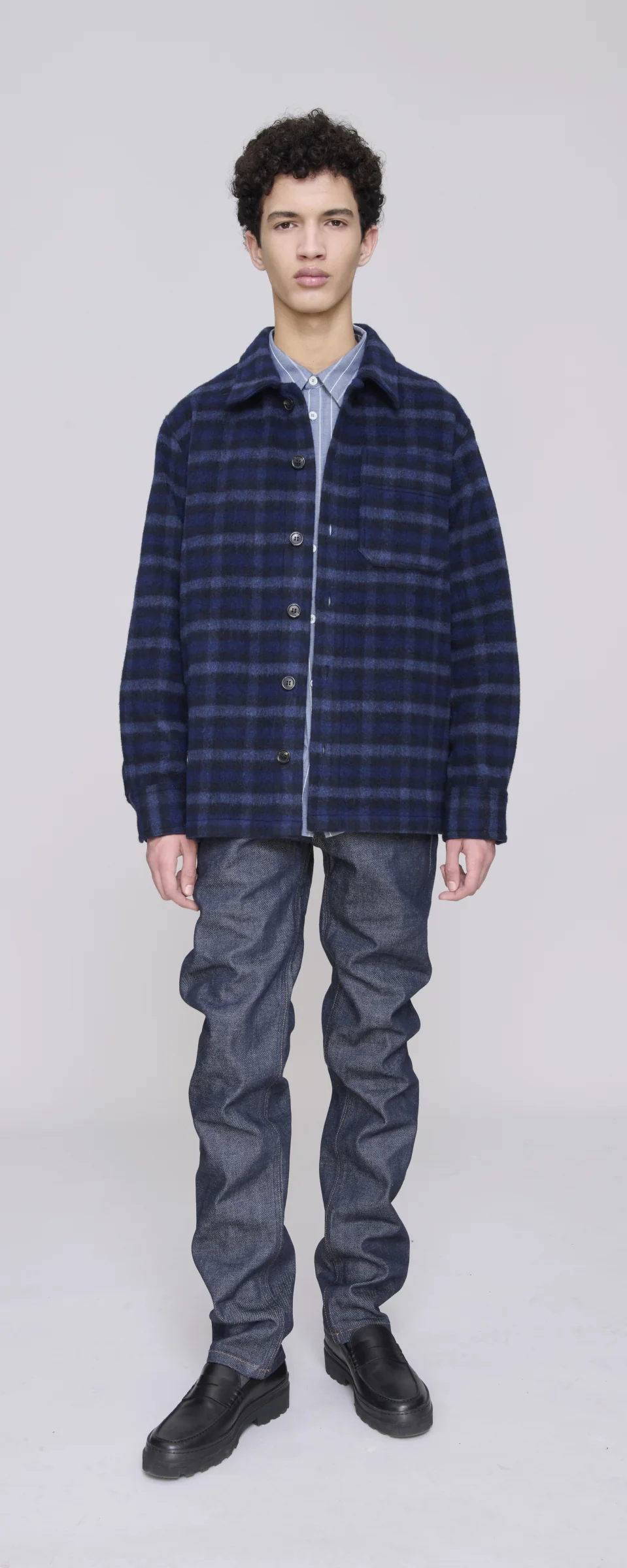 A.P.C. Stanley Overshirt - Navy - Image 3