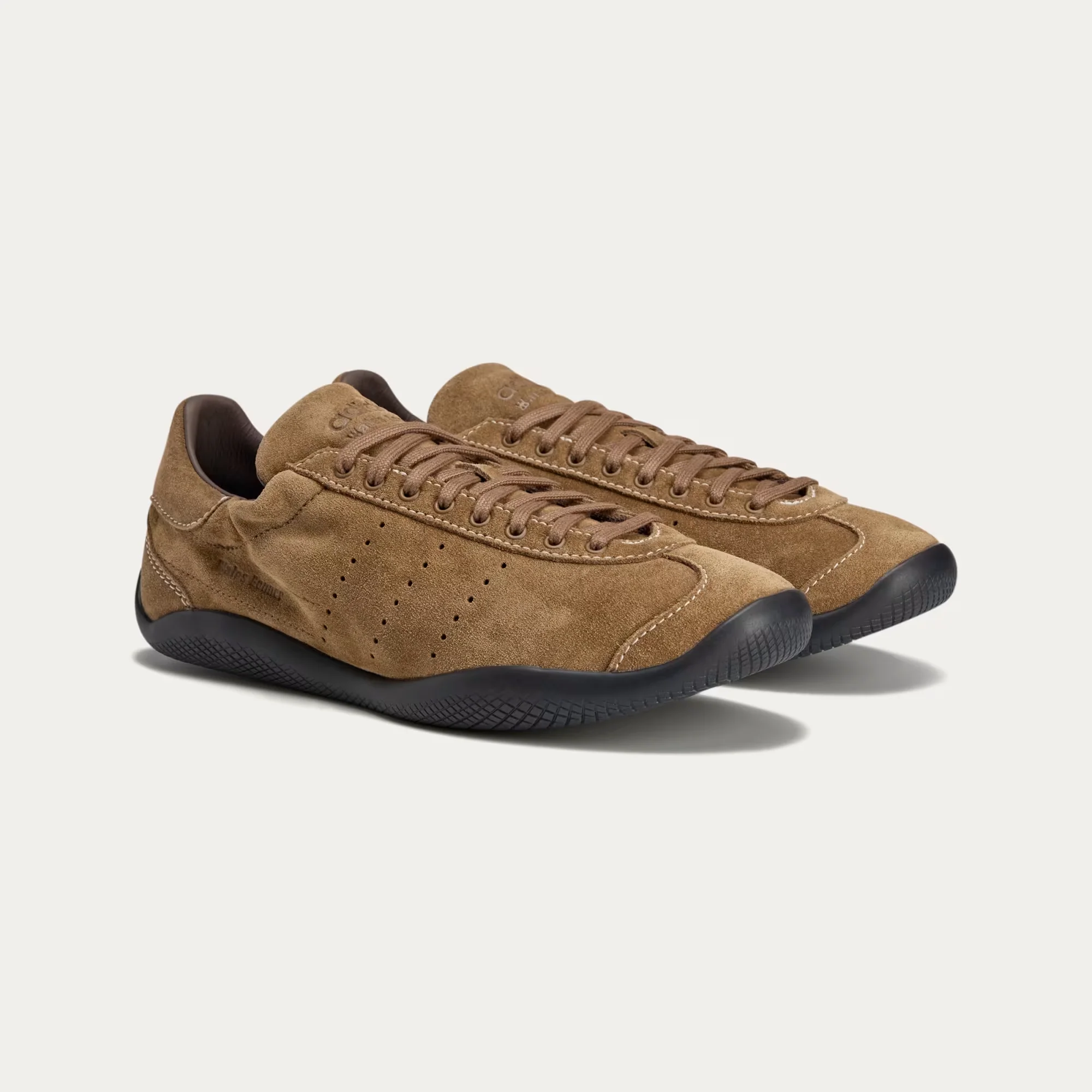 Adidas x Wales Bonner Karintha Lo Suede Sneakers - Brown - Image 4