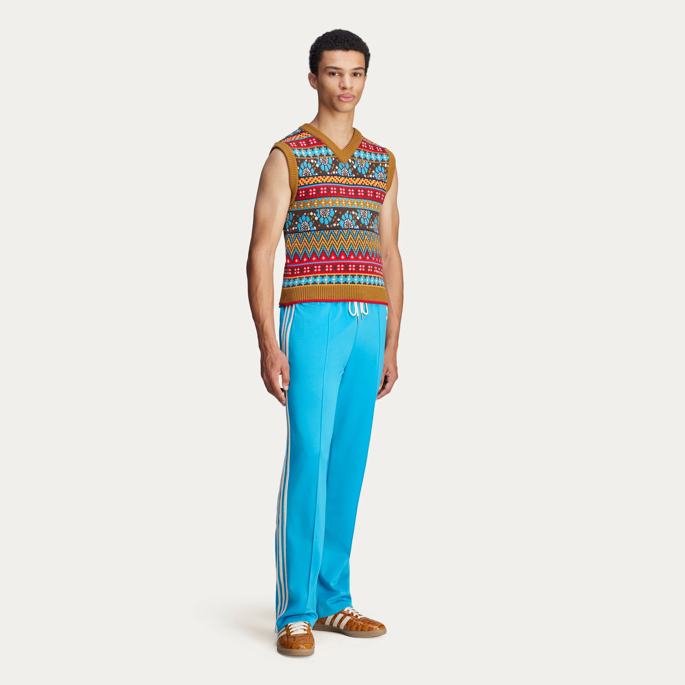 adidas x Wales Bonner Knit Vest - Multicolor - Image 4