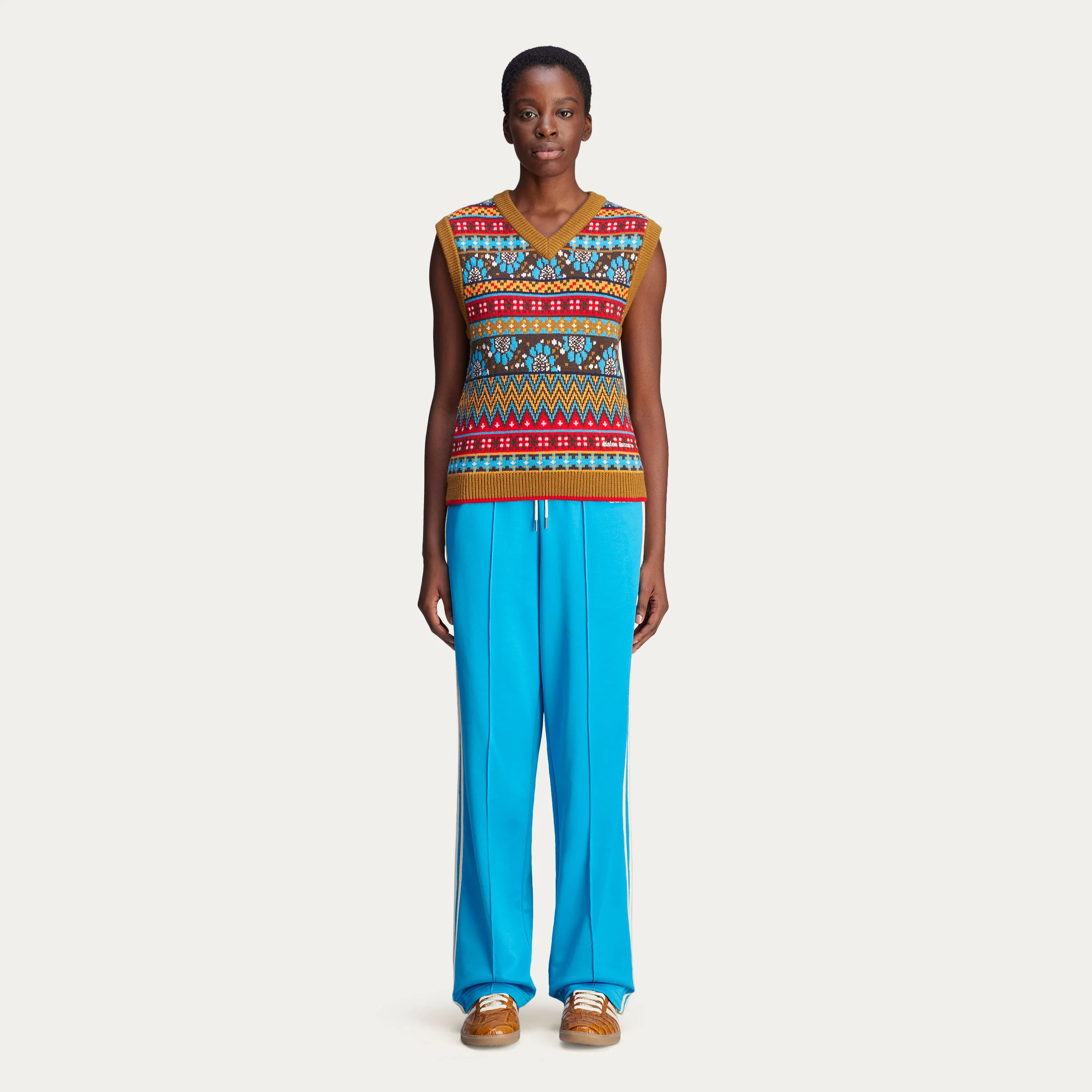 adidas x Wales Bonner Knit Vest - Multicolor - Image 7