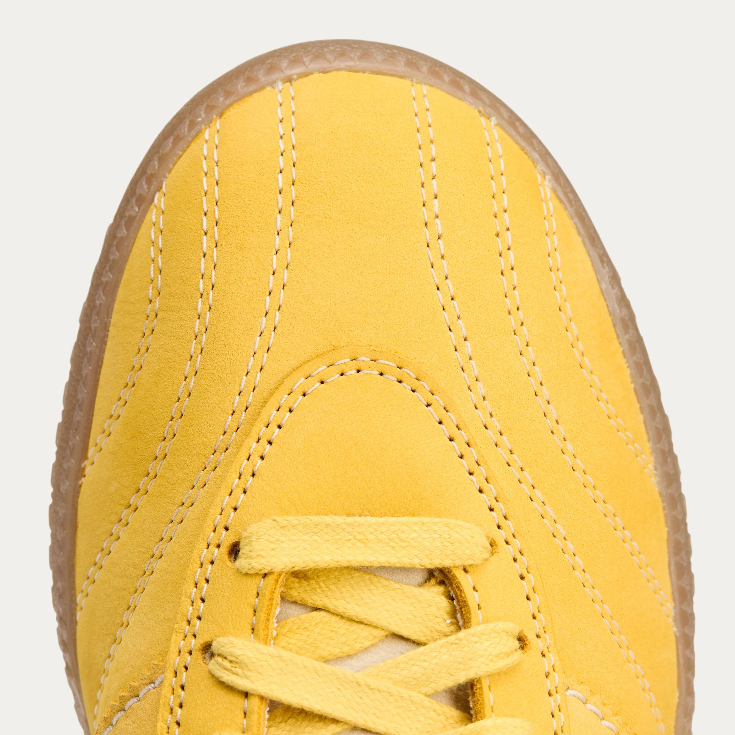 adidas x Wales Bonner Millennium Samba Sneakers - St Fade Gold / St Fade Gold / Collegiate Navy - Image 7