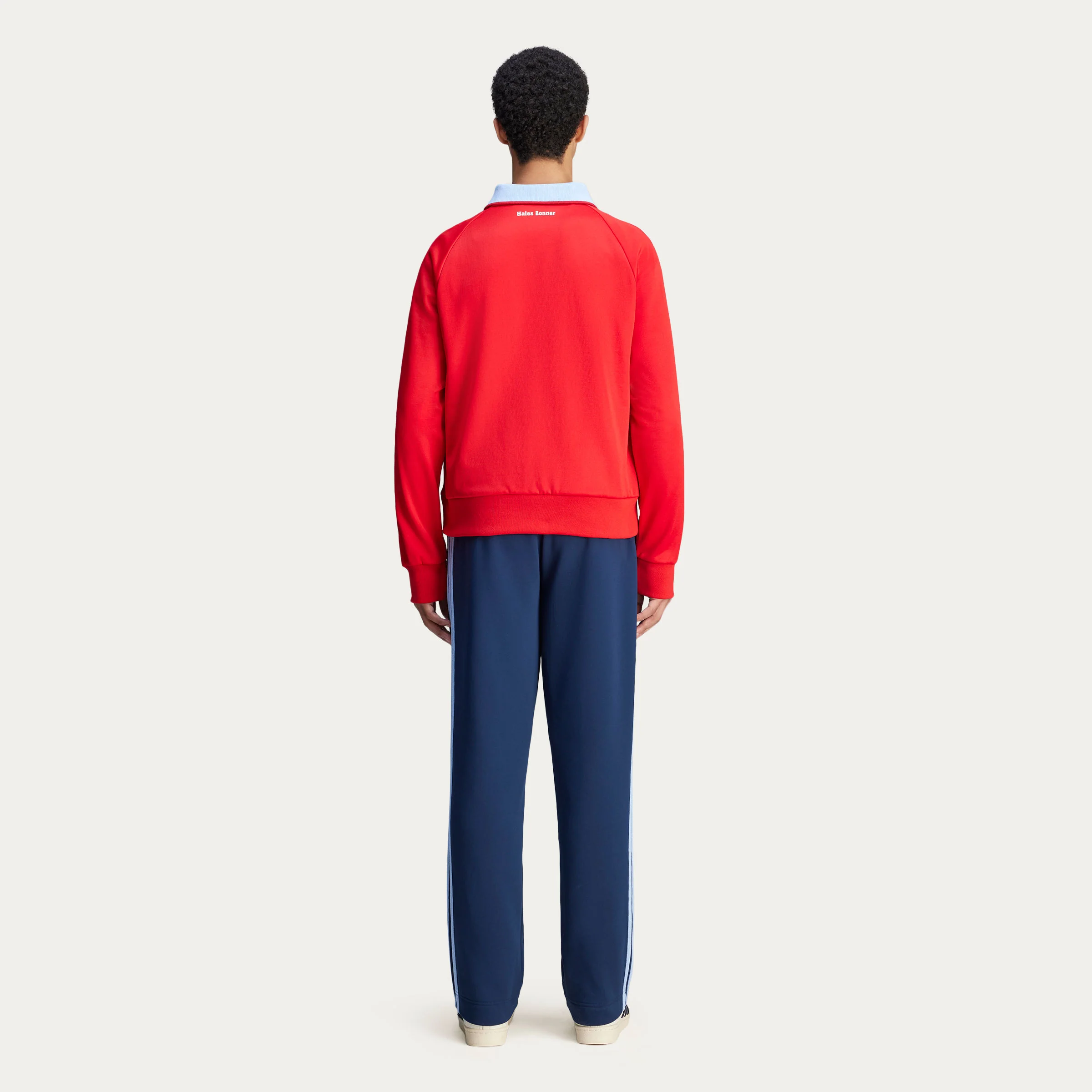 adidas x Wales Bonner Nylon Crew Jersey - Better Scarlet - Image 6