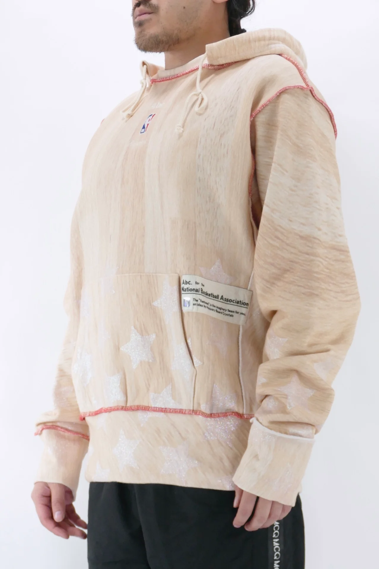Advisory Board Crystals NBA Toronto Raptors Hoodie - Beige - Image 2