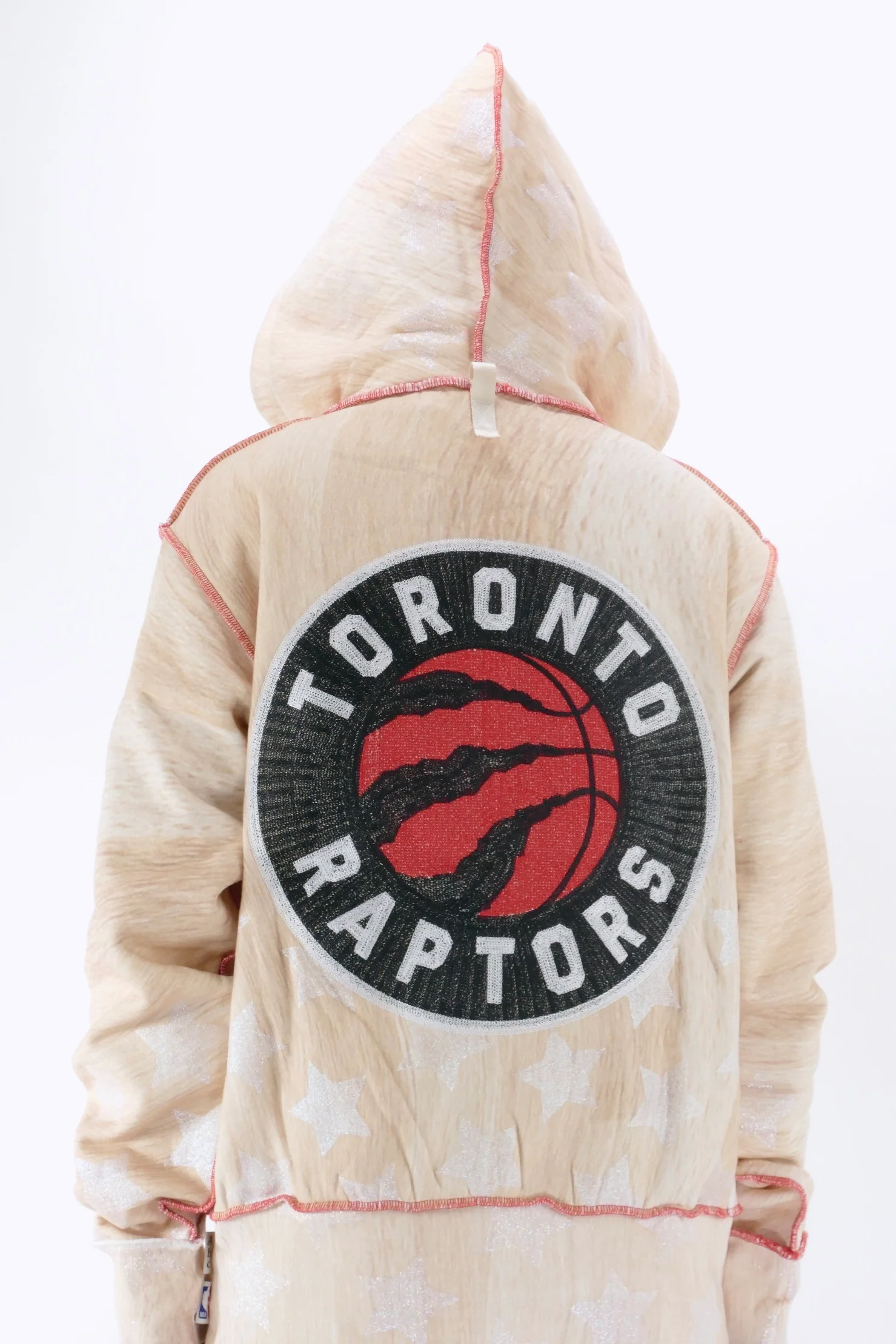 Advisory Board Crystals NBA Toronto Raptors Hoodie - Beige - Image 4