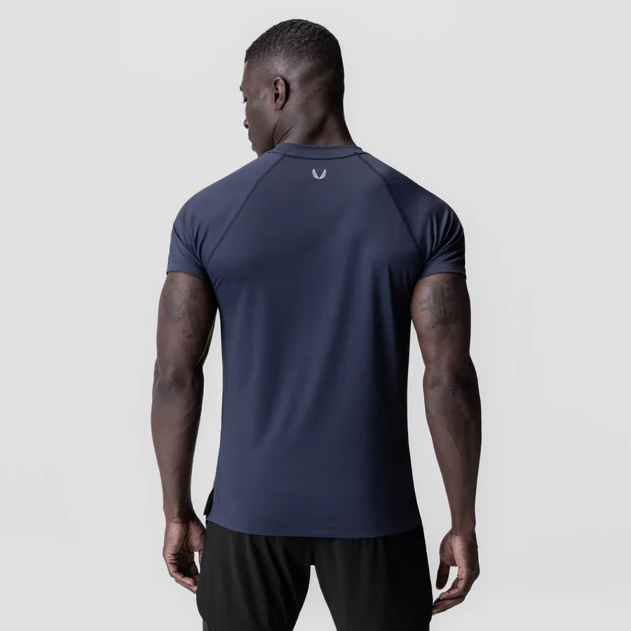 ASRV 3D-Lite™ 2.0 Fitted Tee - Navy - Image 2