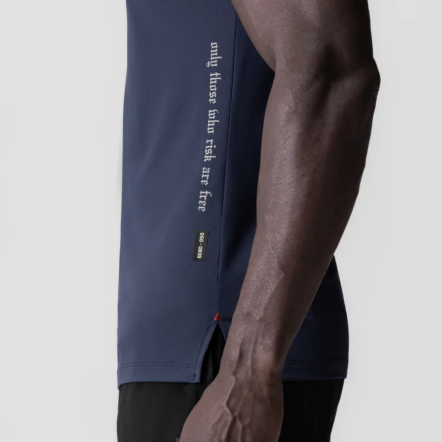 ASRV 3D-Lite™ 2.0 Fitted Tee - Navy - Image 3
