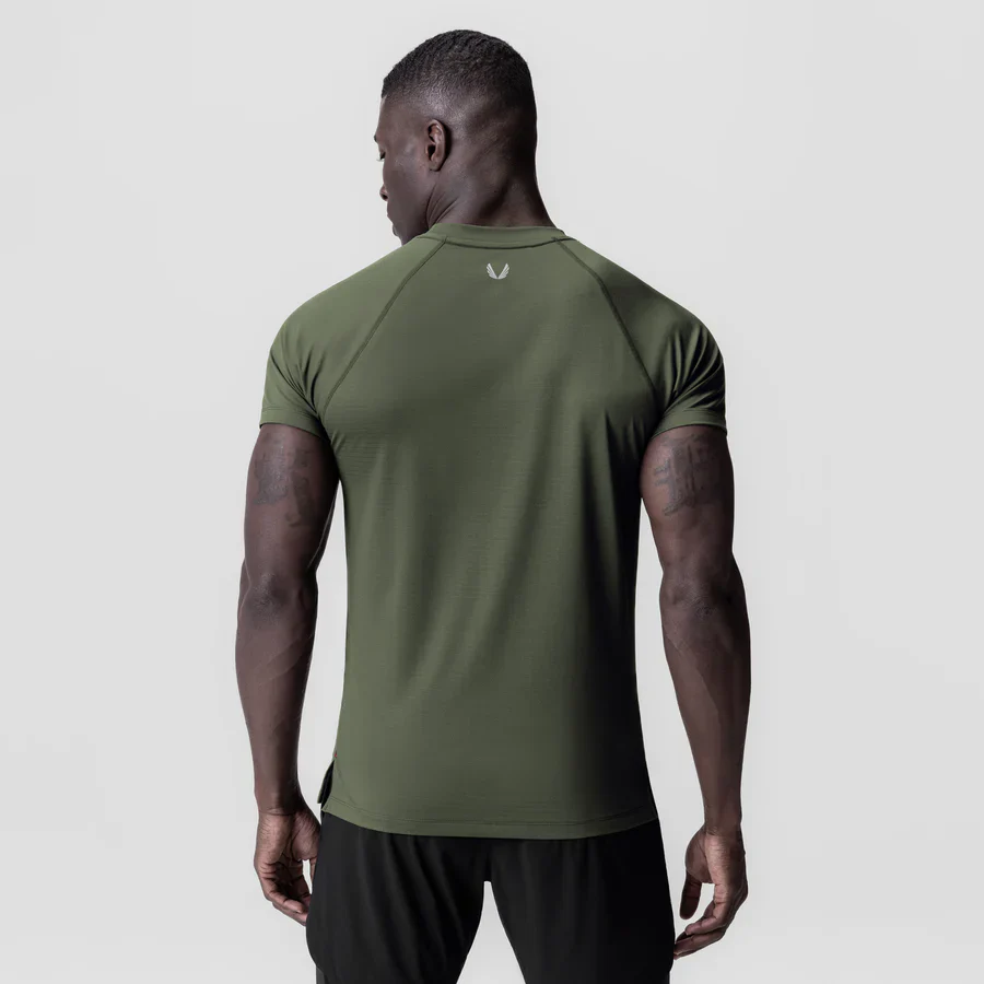 ASRV 3D-Lite™ 2.0 Fitted Tee - Olive - Image 2
