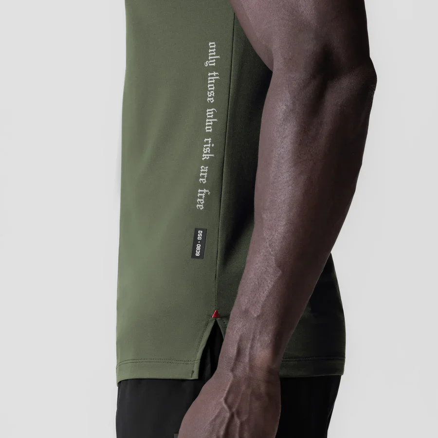 ASRV 3D-Lite™ 2.0 Fitted Tee - Olive - Image 3