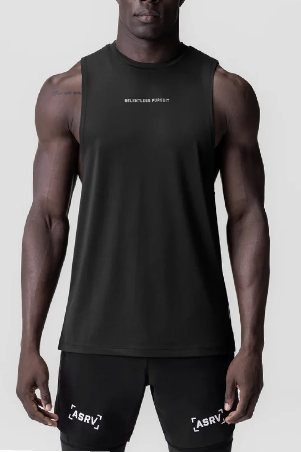ASRV 3D-Lite® 2.0 Lycra® Muscle Tank - Black