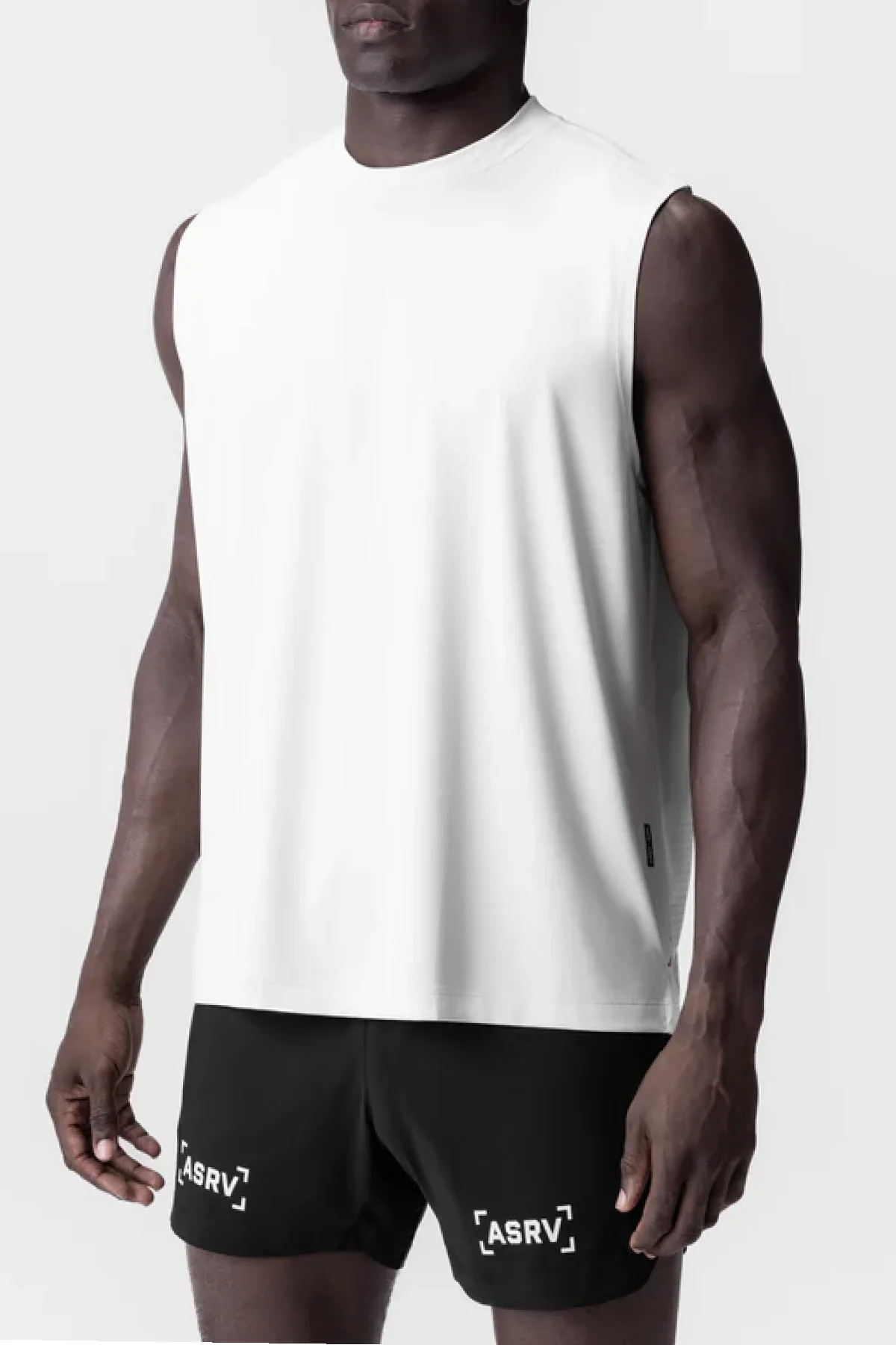 ASRV 3D-Lite® 2.0 Lycra® Relaxed Tank - White