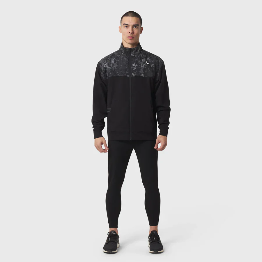 ASRV Dri-Core™ Sidelock Full Zip Sweater - Black - Image 3
