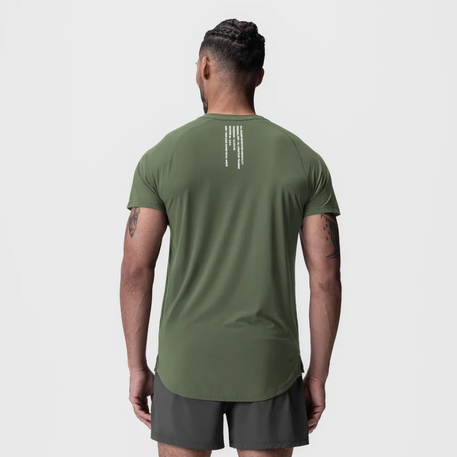 ASRV Laser-Vent™ Established Tee - Olive - Image 2
