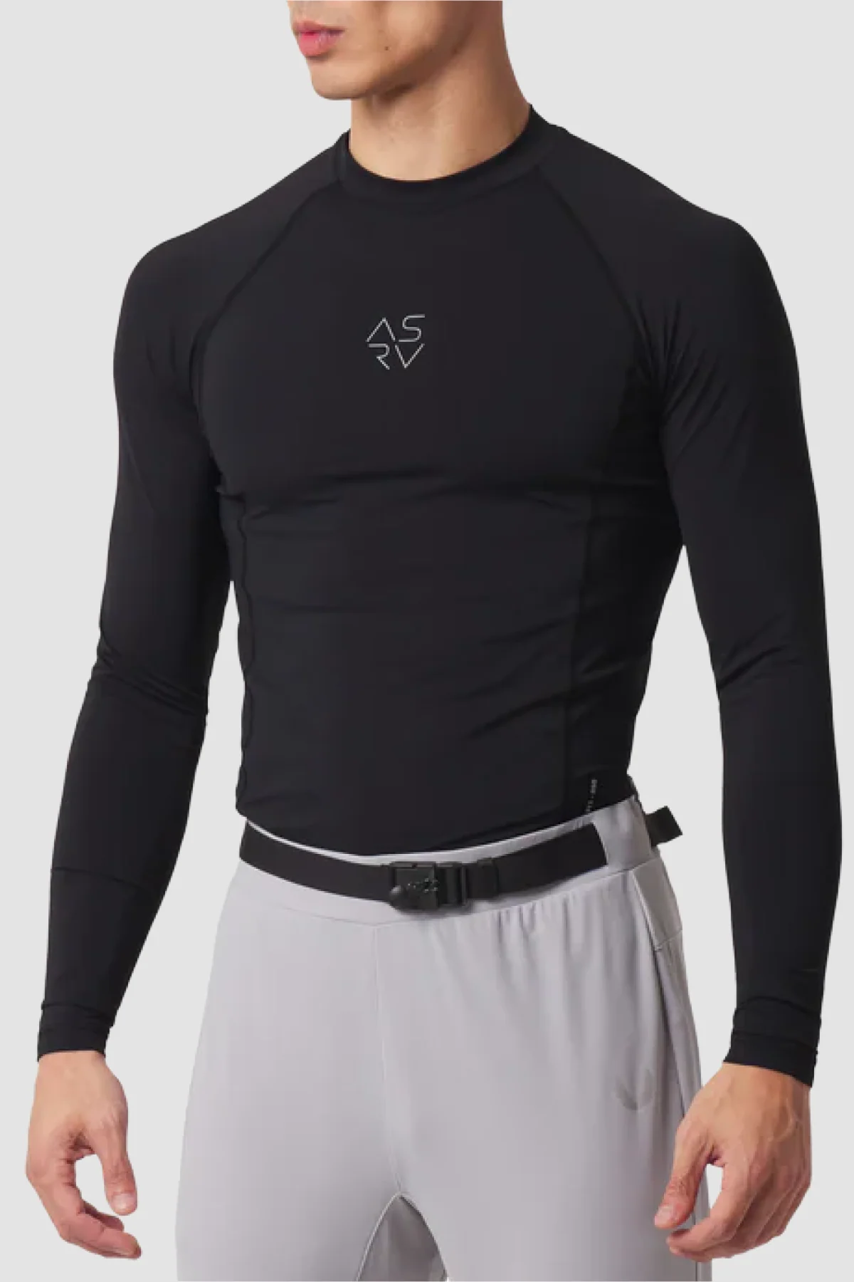 ASRV LYCRA® ADAPTIV L/S Baselayer Tee - Black