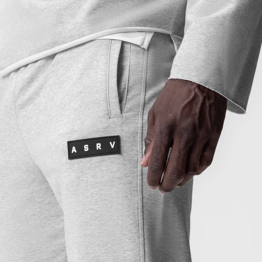 ASRV Micro Terry Joggers - Heather Grey - Image 4