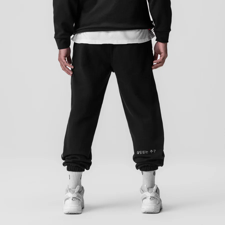 ASRV Oversized Tech-Terry™ Emblem Sweatpants - Black - Image 2