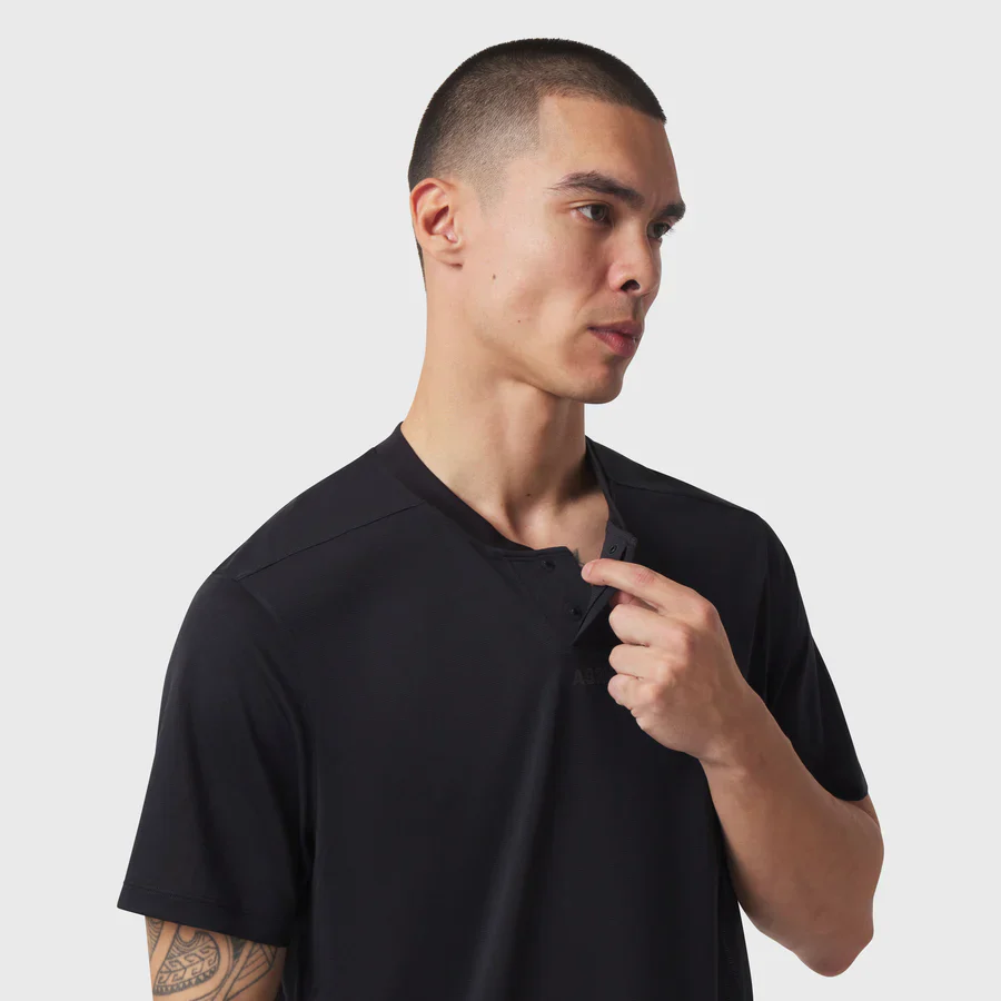ASRV Polartec® Delta Polo Tee - Black - Image 3