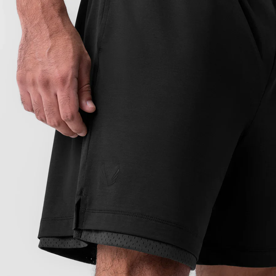 ASRV Reversible 2in1 Shorts - Black - Image 5