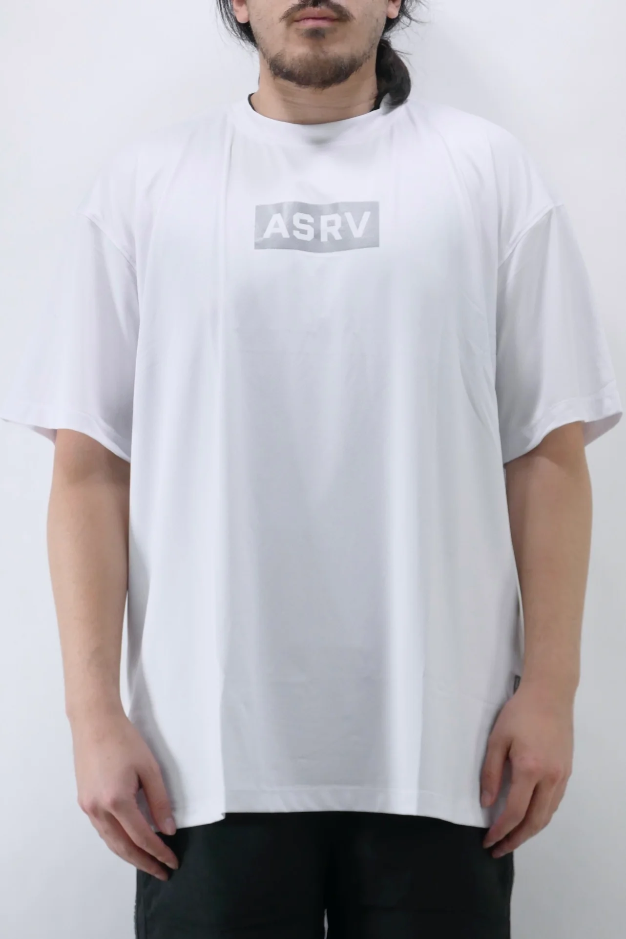 ASRV Silver-Lite™ 2.0 Oversized Tee - White