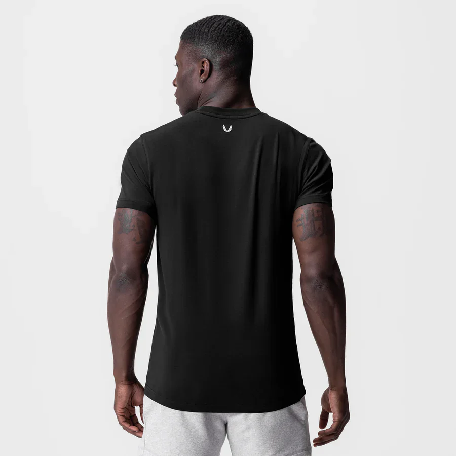 ASRV Supima Essential Tee - Black - Image 2