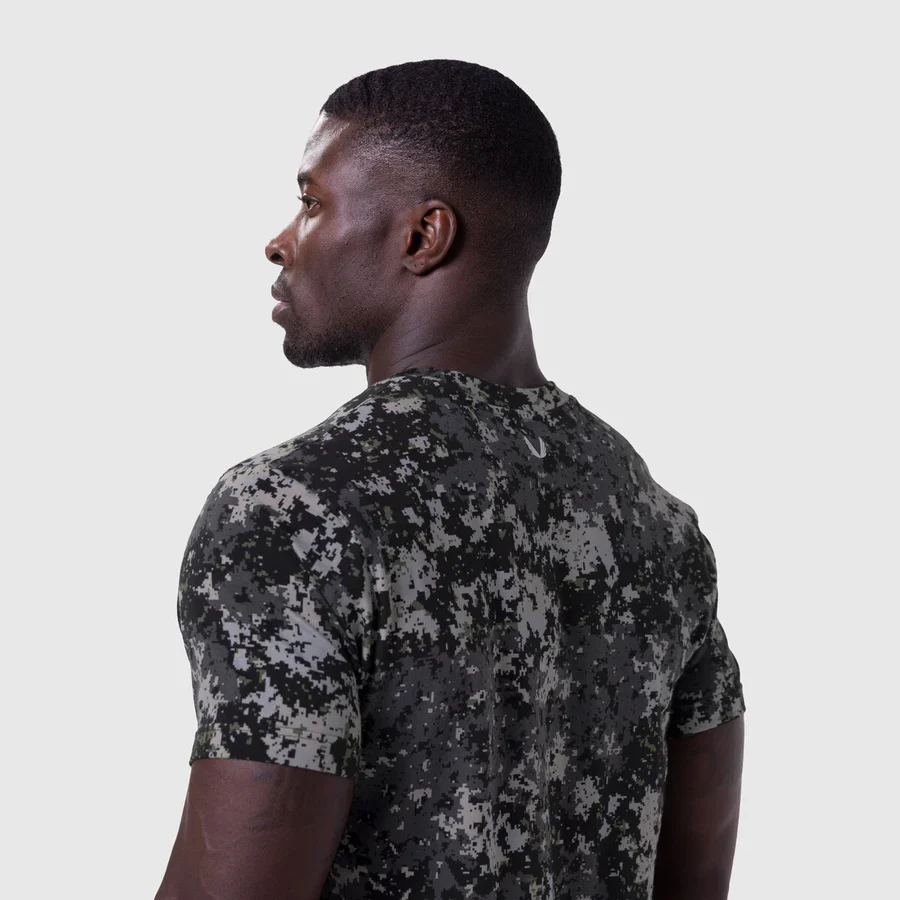 ASRV Supima Essential Tee - Pixel Camo - Image 3