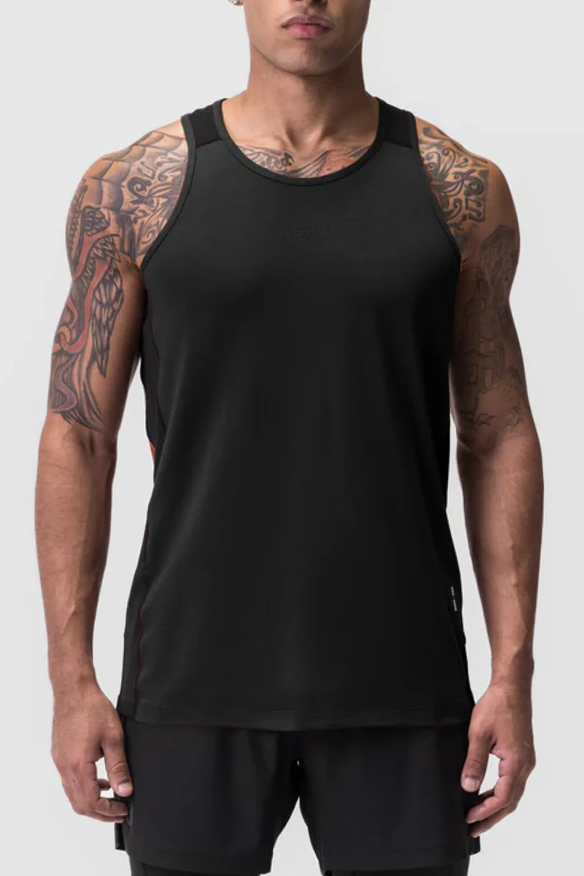 ASRV Supima® Panel Training Tank - Black