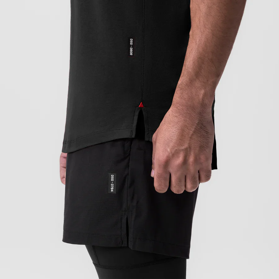 ASRV Supima® Vented Tank - Black - Image 3