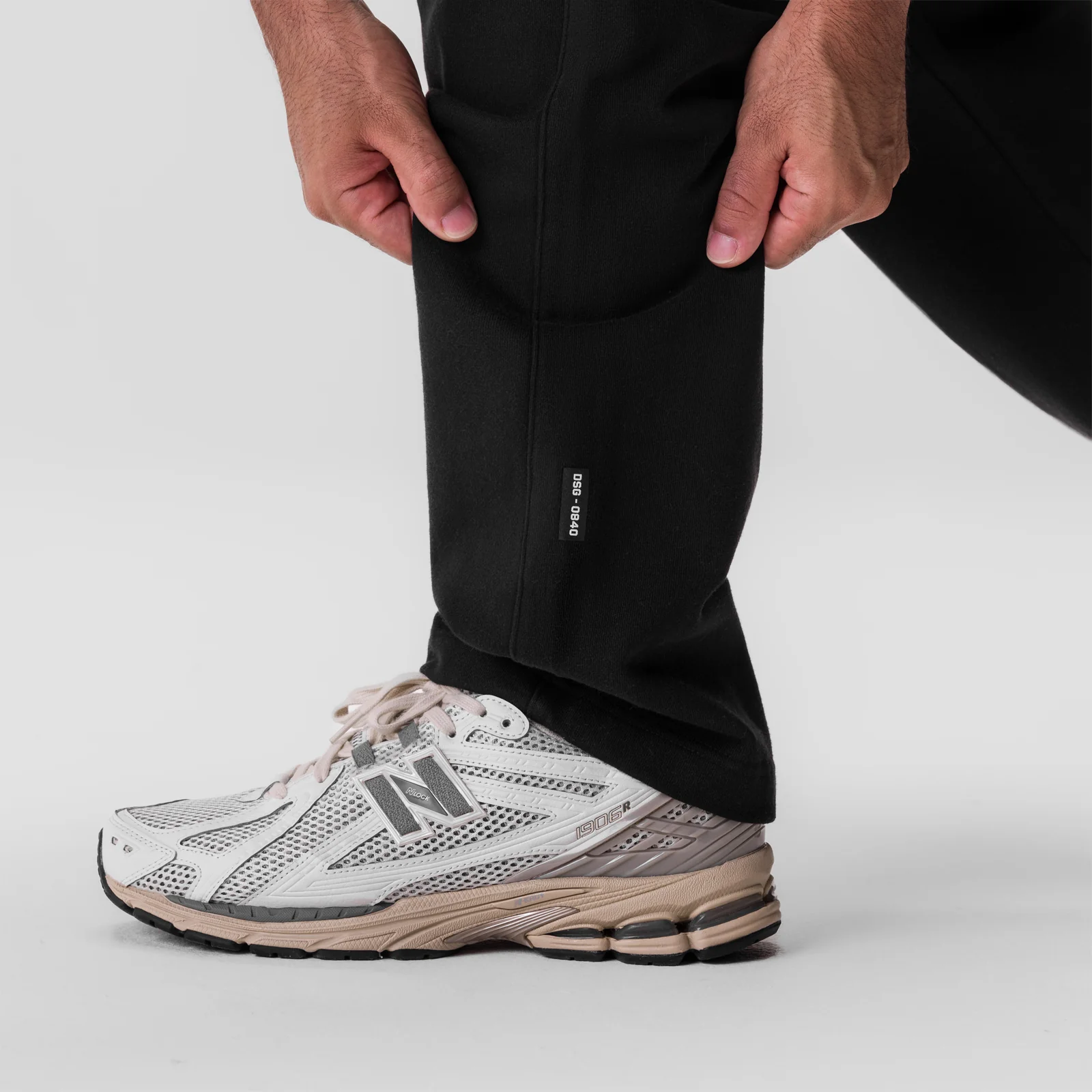 ASRV Tech Essential ™ Straight Leg Sweatpants - Black - Image 4