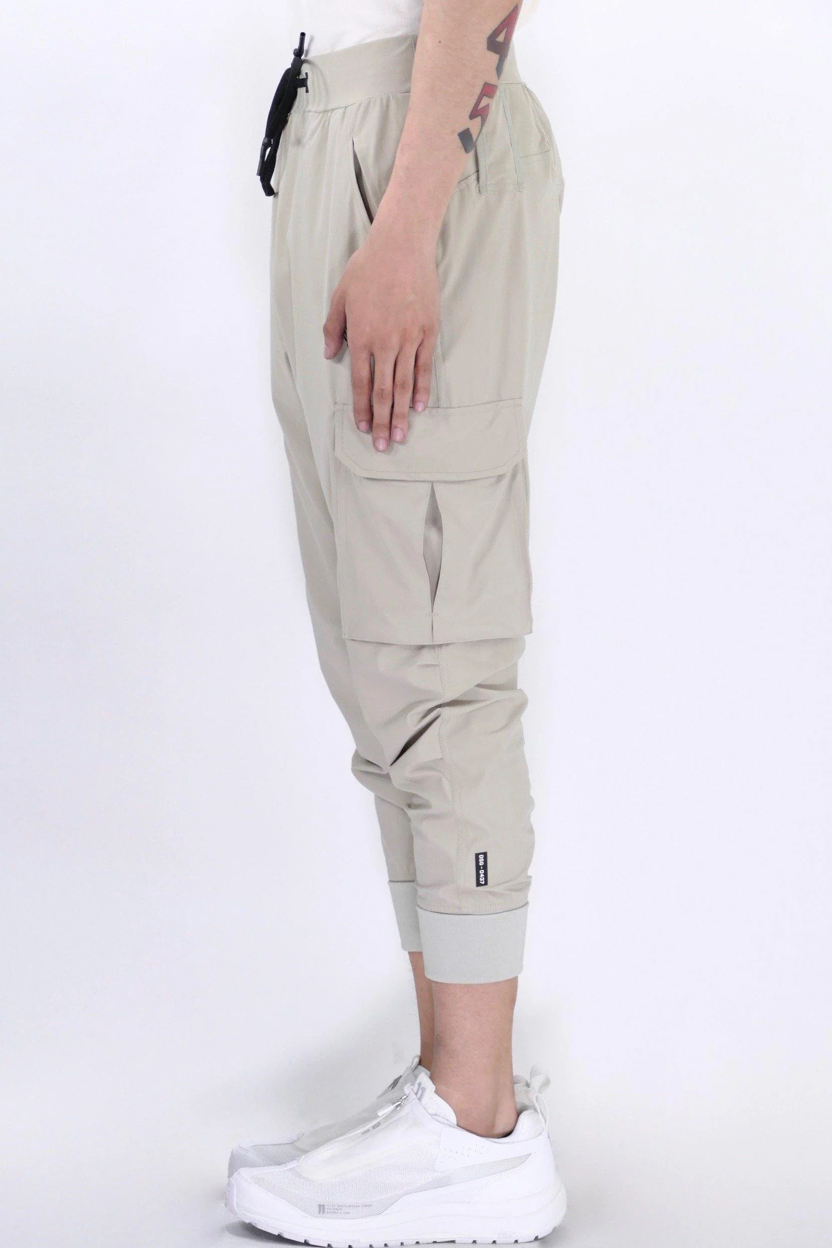 ASRV Tetra-Lite® Cargo High Rib Jogger - Sand Smoke - Image 3