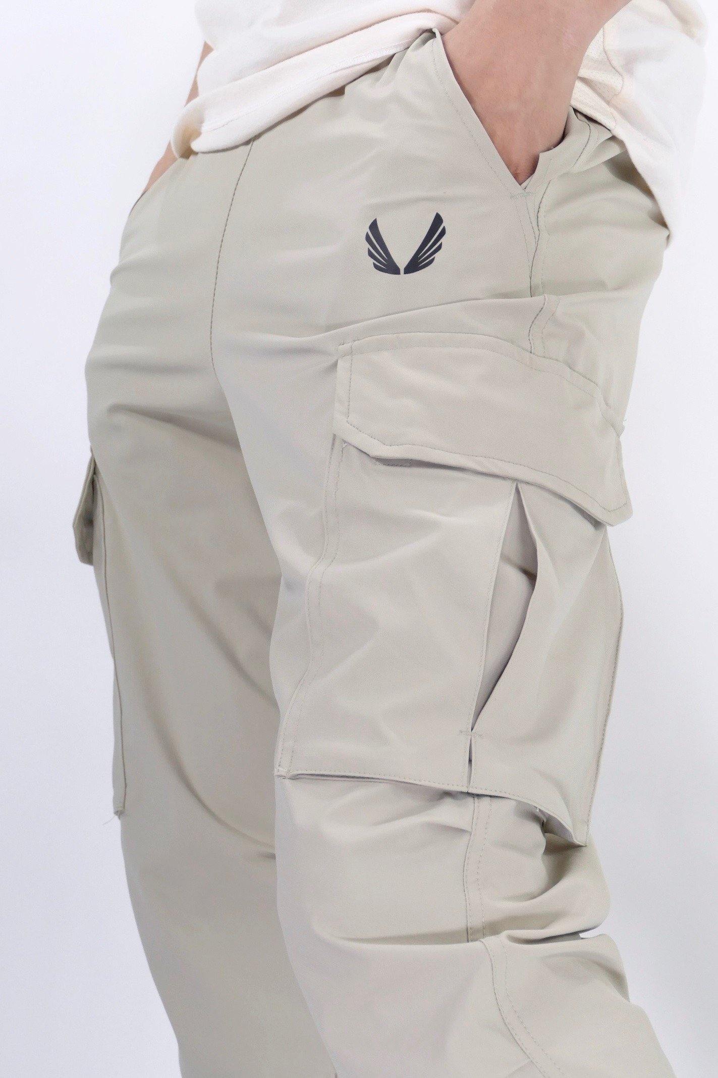 ASRV Tetra-Lite® Cargo High Rib Jogger - Sand Smoke - Image 5