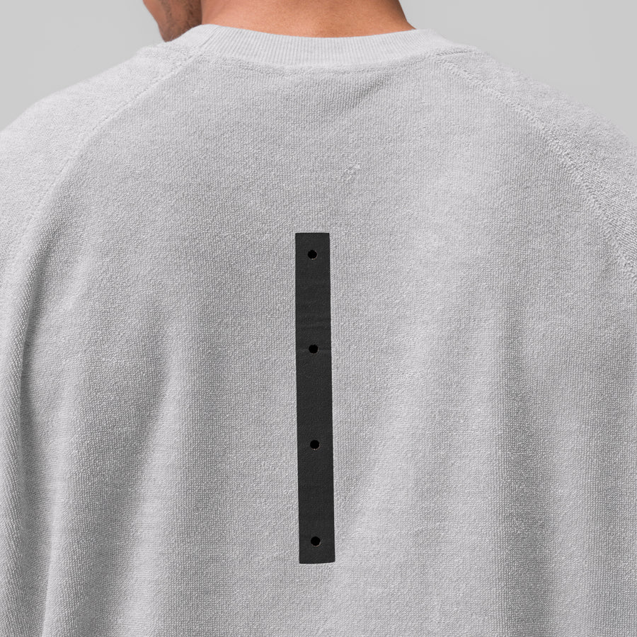 ASRV Towel Terry Cutoff Tank - Heather Grey - Image 3