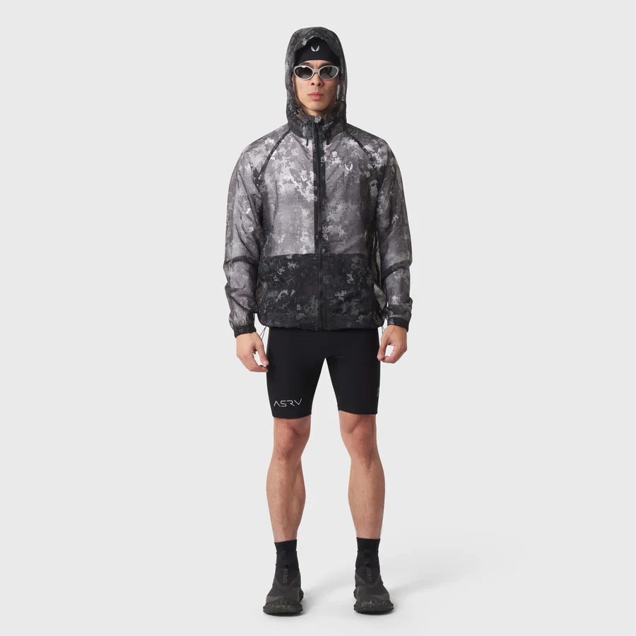 ASRV Weather Ready Transparent Ripstop Shell Jacket - Pixel Camo - Image 3