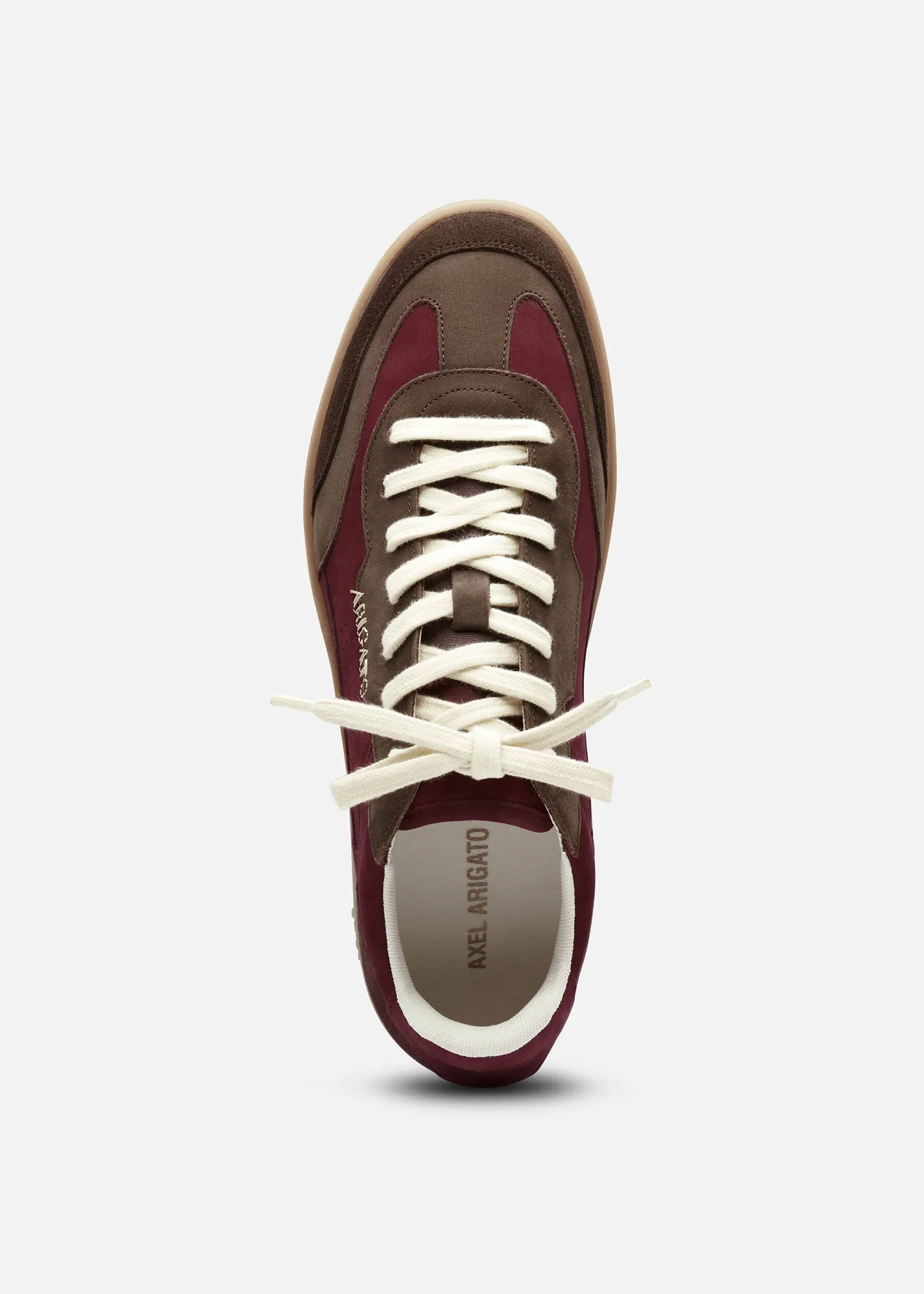 Axel Arigato Dice T-Toe Sneakers - Burgundy Brown - Image 3