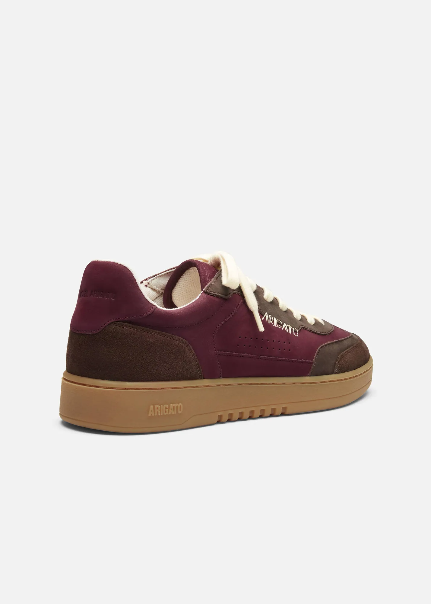 Axel Arigato Dice T-Toe Sneakers - Burgundy Brown - Image 4