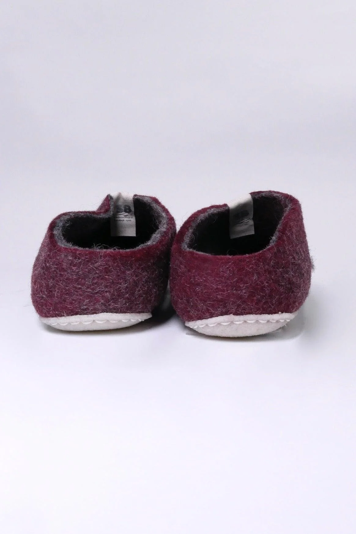 BAABUK Mel Slippers - Bordeaux - Image 4