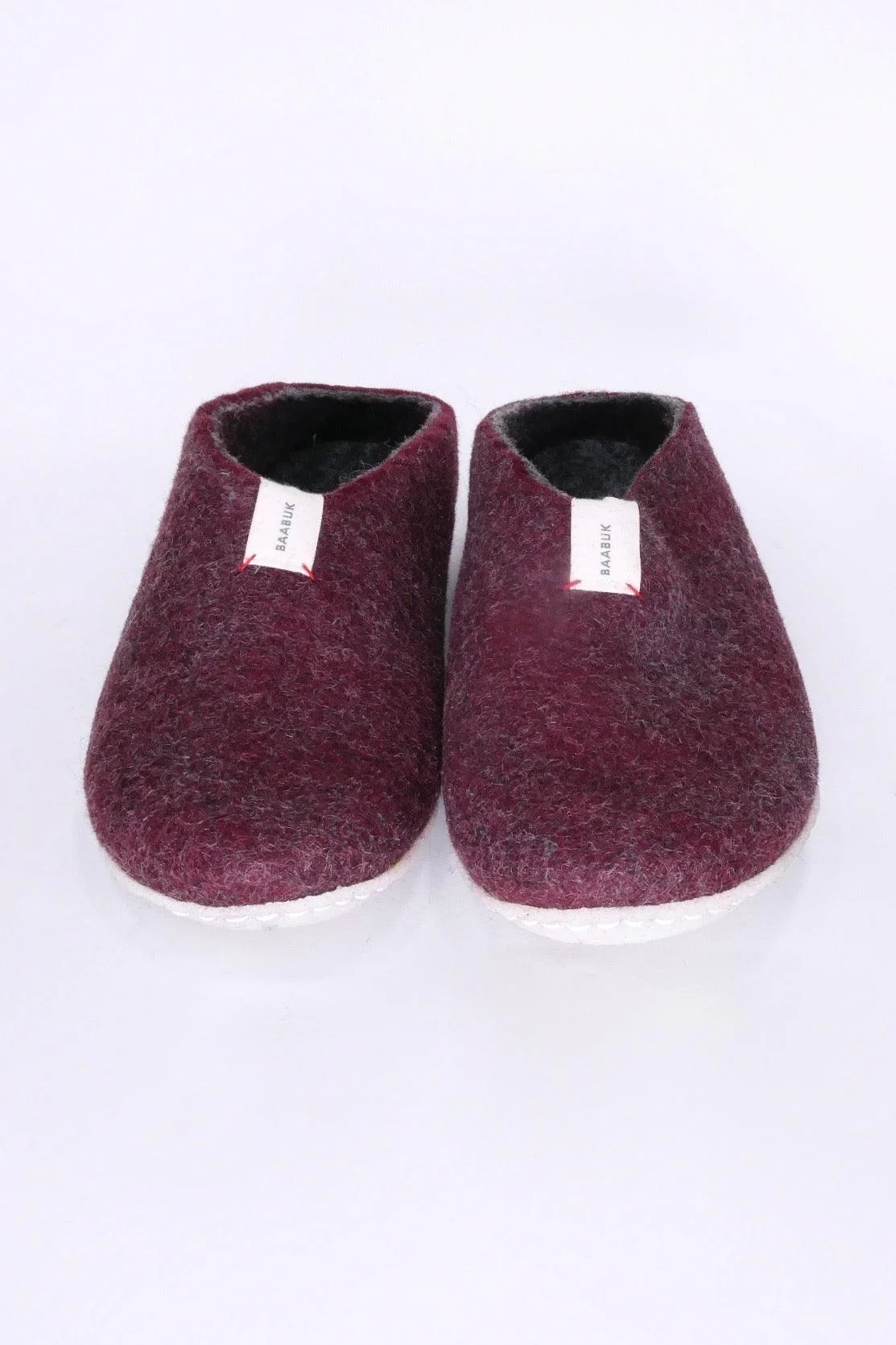 BAABUK Mel Slippers - Bordeaux - Image 5
