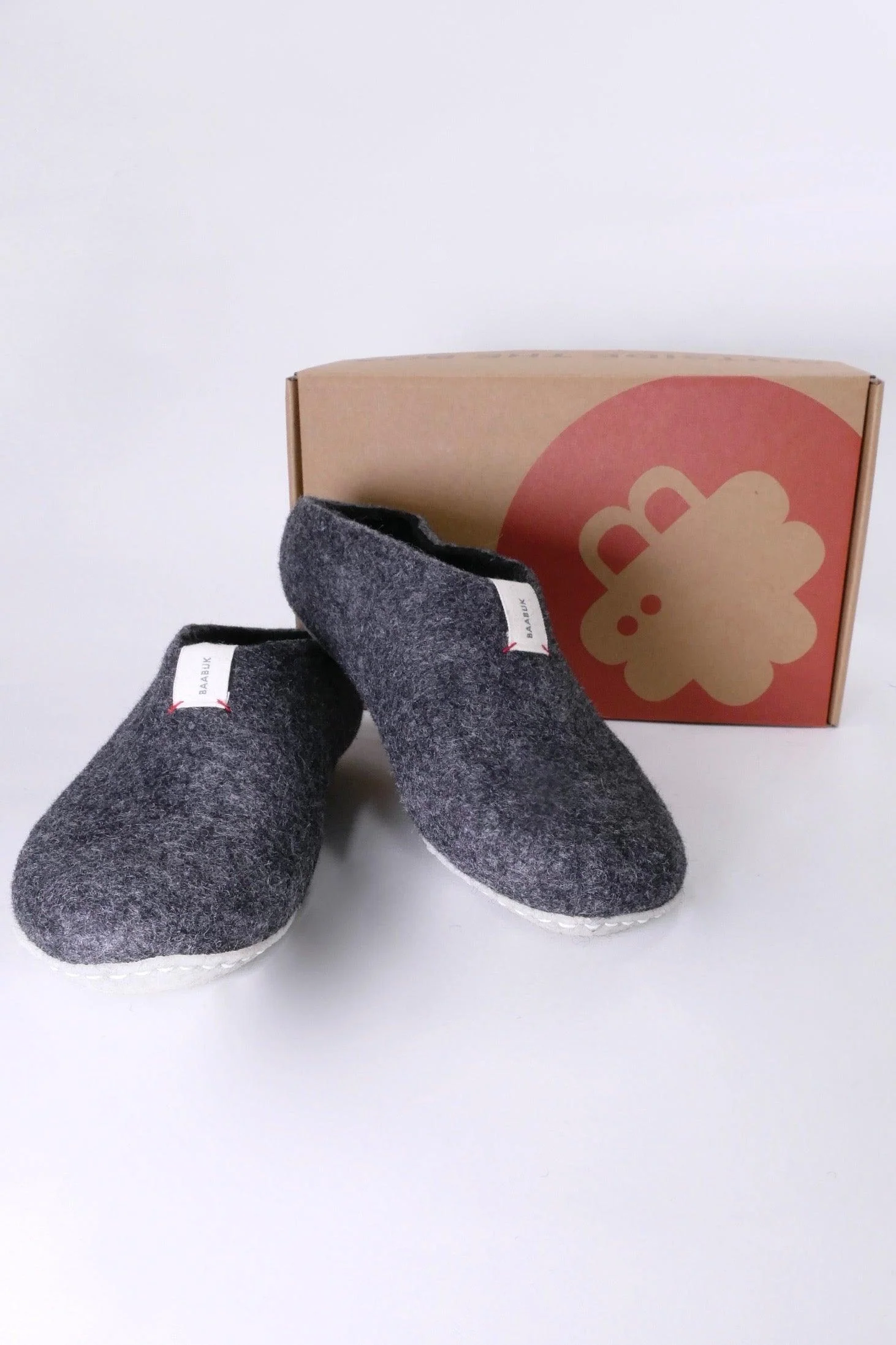 BAABUK Mel Slippers - Dark Grey - Image 6