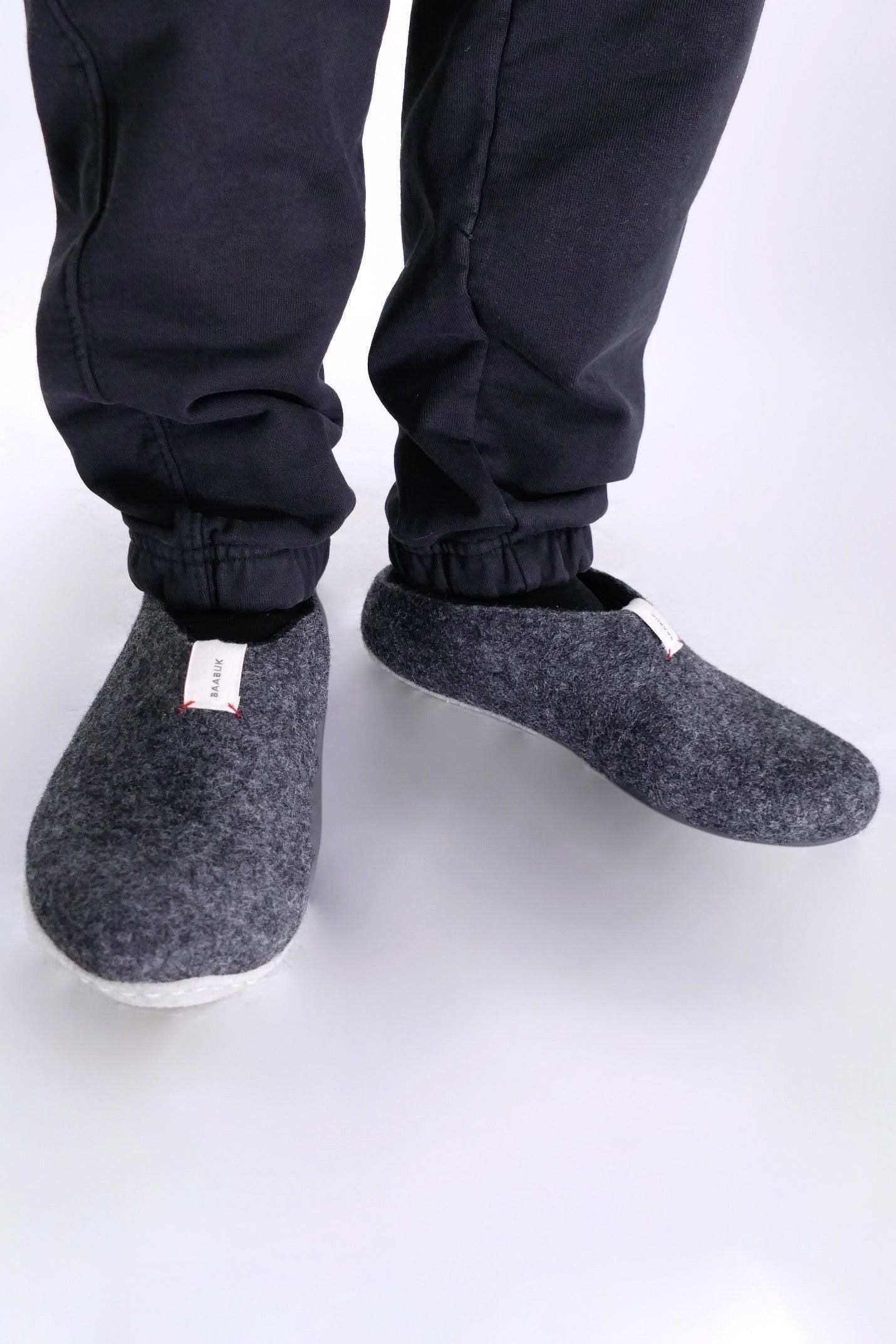 BAABUK Mel Slippers - Dark Grey - Image 7