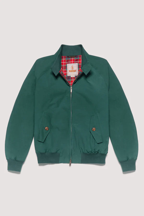 Baracuta Mens Wind Jacket G9 - Racing Green - Image 6