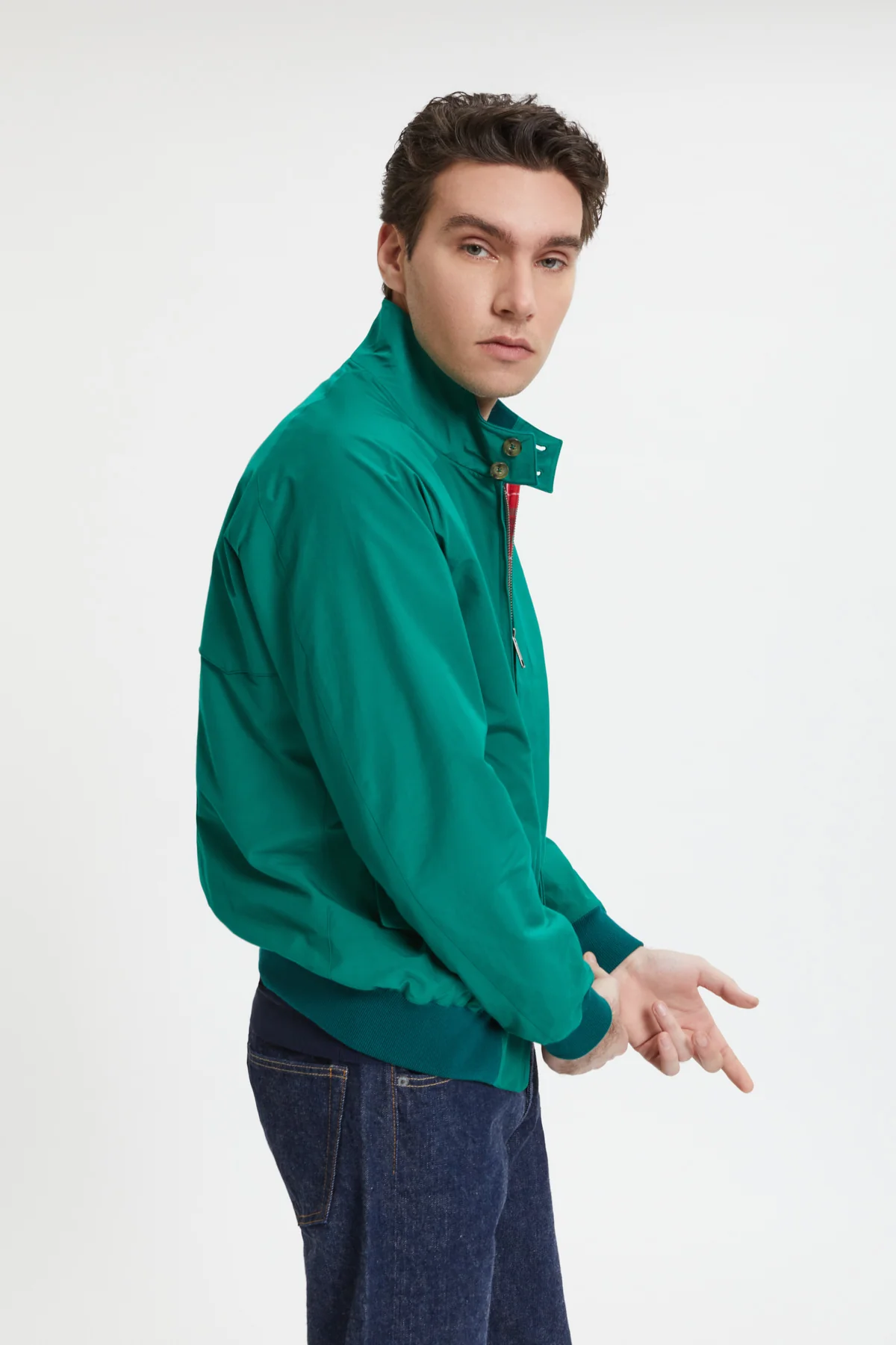 Baracuta Mens Wind Jacket G9 - Marine - Image 4