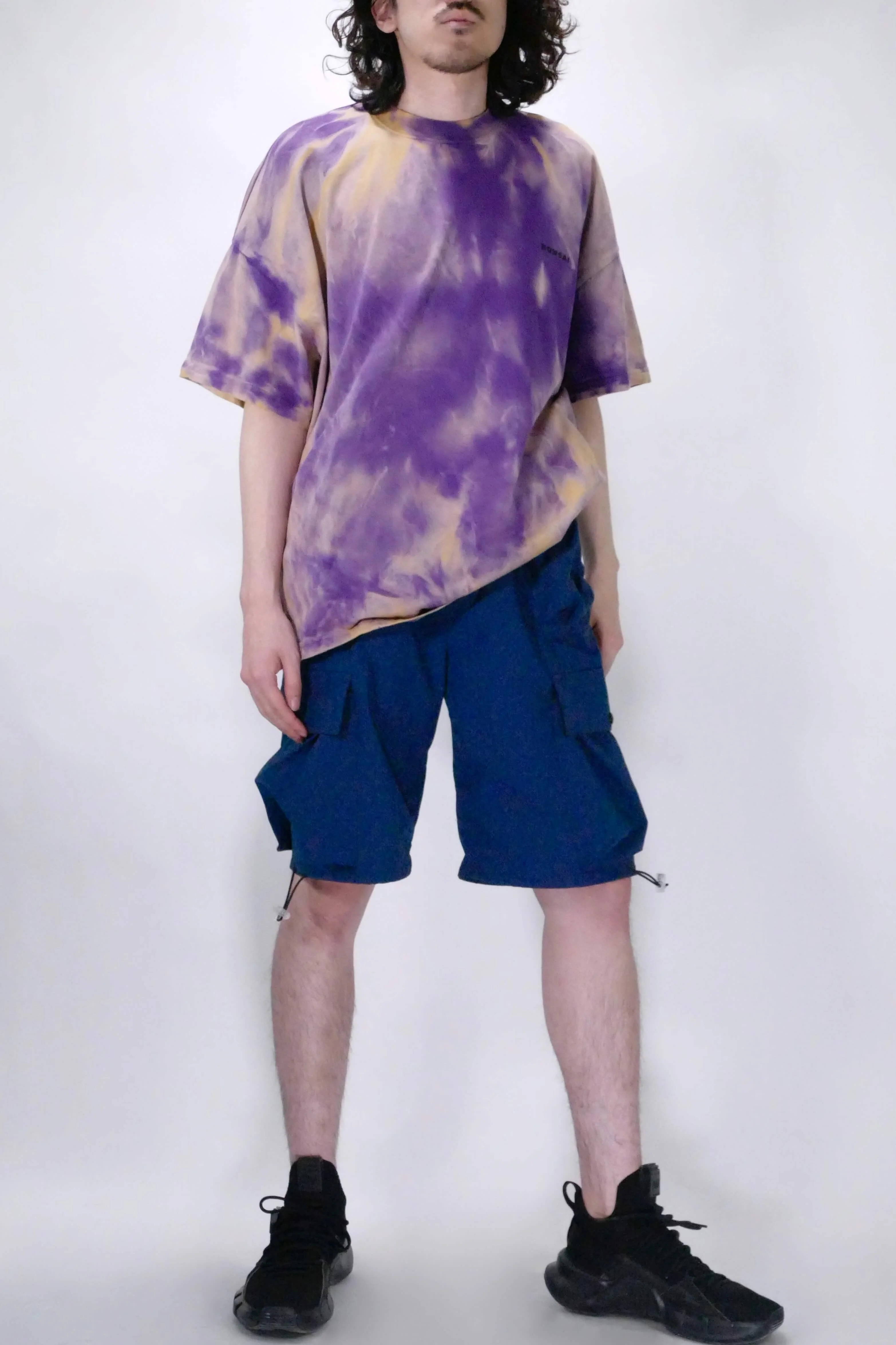 Bonsai Cargo Shorts - Blue - Image 4