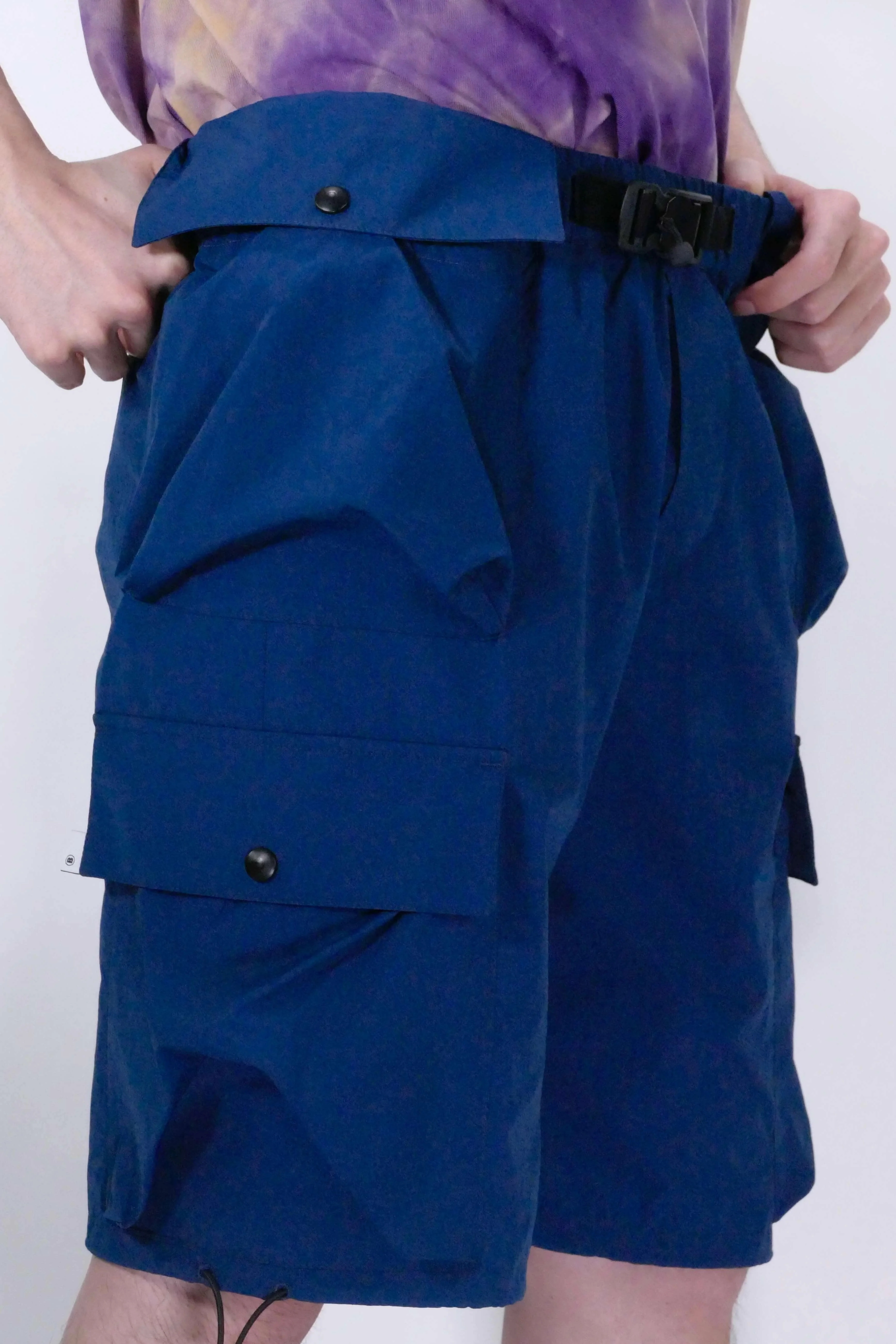 Bonsai Cargo Shorts - Blue - Image 5